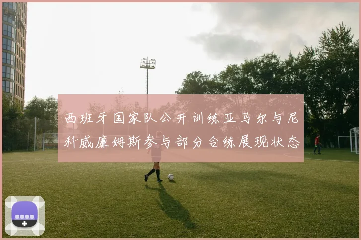 西班牙国家队公开训练亚马尔与尼科威廉姆斯参与部分合练展现状态